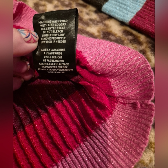 Blank NYC Metallic Stripe Top XS - Picture 11 of 12